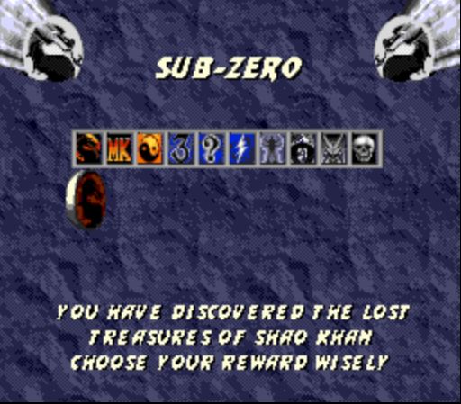 Shao Khan's Lost Treasures